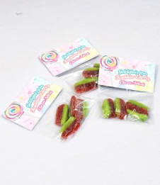 Partiavm Şeker Temalı Kız Doğum Günü Hediyelik Poşette Jelly Karpuz Yumuşak Şekerleme satın al
