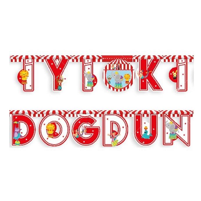 Sirk İyi Ki Doğdun Banner