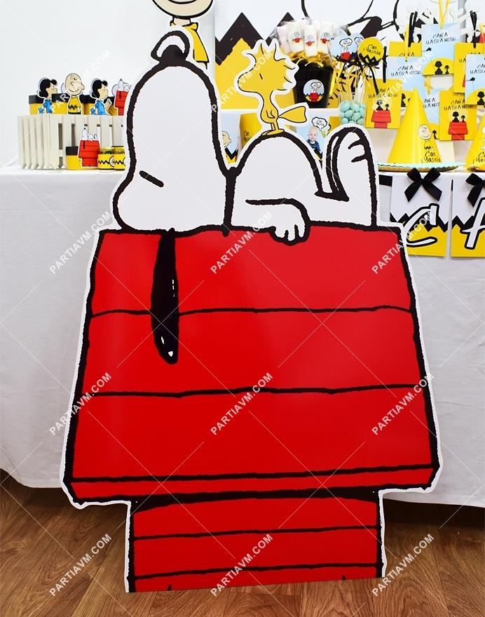 Snoopy Doğum Günü 100 cm Karakter Pano