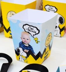 Partiavm Snoopy Doğum Günü Popcorn Kutusu 5 Adet satın al