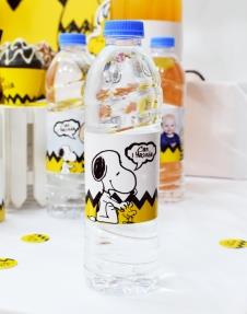 Partiavm Snoopy Doğum Günü Su Şişesi Bandı 5 Adet satın al