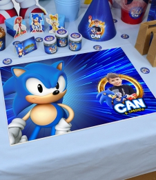 Partiavm Sonic Doğum Günü Süsleri Amerikan Servis Kalın Kuşe Kağıt 5 Adet satın al