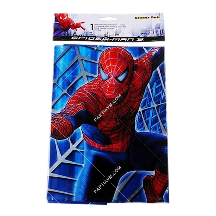 Spiderman Lisanslı Plastik Masa Örtüsü 120x180 cm
