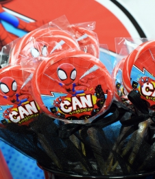 Partiavm Spidey Örümcek Adam Doğum Günü Lolipop Şeker Etiketli Süslemeli 10 Adet satın al