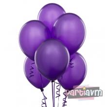 Partiavm Standart Mor Balon 10 Adet satın al