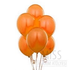 Partiavm Standart Turuncu Balon 10 Adet satın al