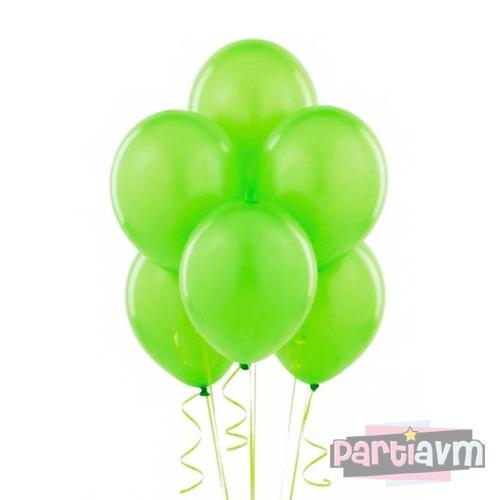 Standart Yeşil Balon 10 Adet