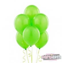 Partiavm Standart Yeşil Balon 10 Adet