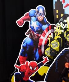 Partiavm Süper Kahramanlar Doğum Günü 55 cm Kaptan Amerika Dekor Pano satın al