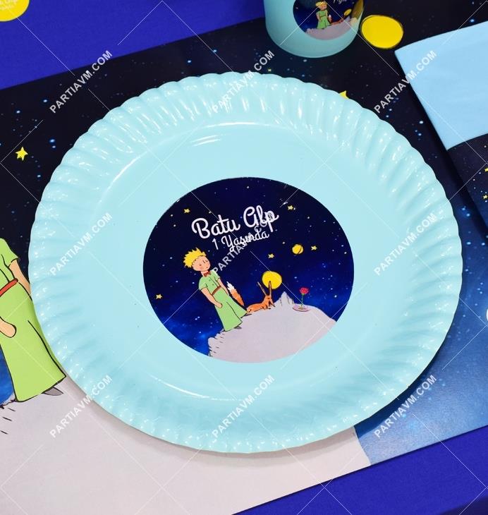 The Little Prince Etiketli Karton Tabak 5 Adet