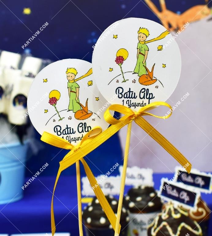 The Little Prince Kürdan Süs Seti Büyük Boy 10 Adet