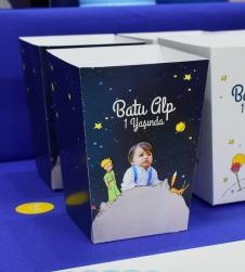 Partiavm The Little Prince Popcorn Kutusu 5 Adet