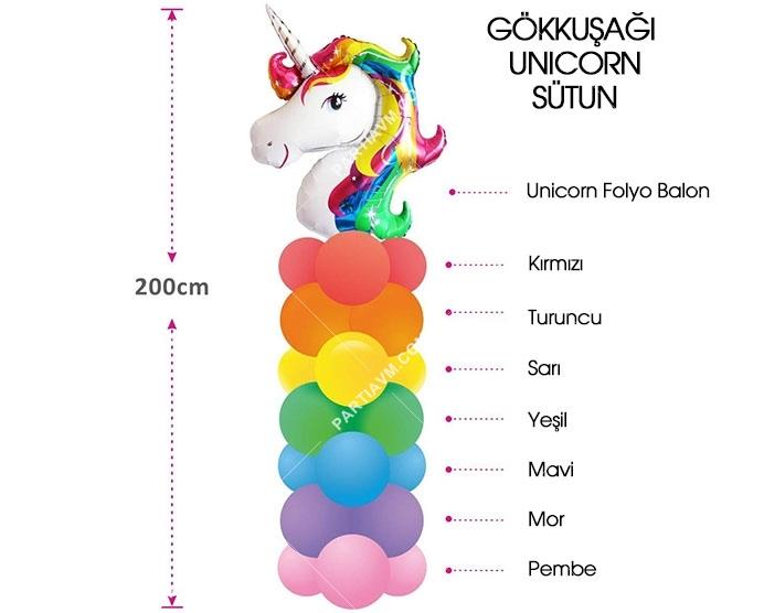 Unicorn Balon Standı 200cm 