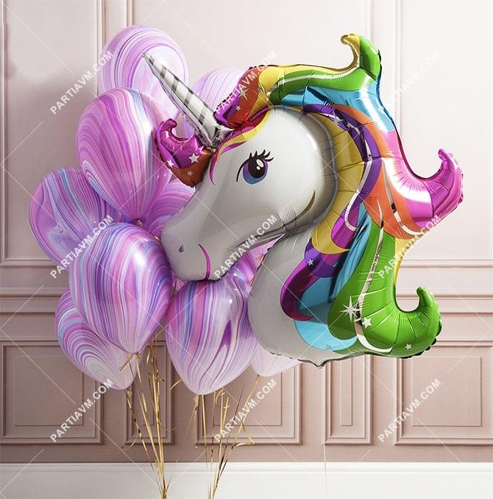 Unicorn Dev Folyo Balon 102cm