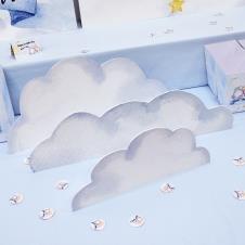 Partiavm Uykucu Fil Doğum Günü 30-45-50 cm Dekor Bulut Panoları 3 lü set satın al