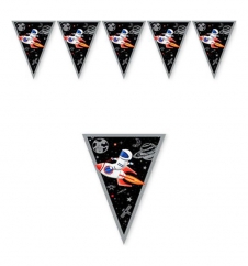 SAMM Uzay Temalı üçgen bayrak flama 200cm satın al