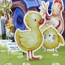 Partiavm Vintage Çiftlik 20 cm Dekor Pano Sevimli Ördek satın al