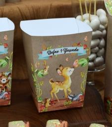 Partiavm Woodland Doğum Günü Popcorn Kutusu 5 Adet satın al