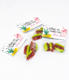 Partiavm Yaz Partisi Doğum Günü Hediyelik Poşette Jelly Karpuz Yumuşak Şekerleme satın al