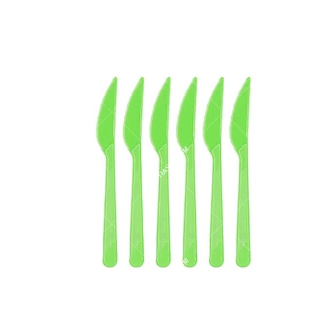Yeşil Plastik Bıçak 25li