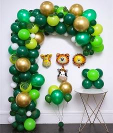 SAMM Yeşil Safari Balon Zincir Seti  satın al