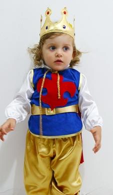 Just Baby & Kids Z 02-105A Bebek Kral Kostüm Gold satın al
